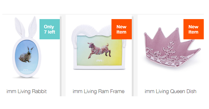 So Fun! Hollar: imm Living Home Decor on Sale! Prices Start at Just $2.00!