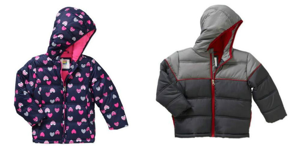 Healthtex Baby Toddler Girls’ Bubble Puffer Jacket – Only $9.50! And Healthtex Baby Toddler Boy Bubble Puffer Jacket – Only $10!
