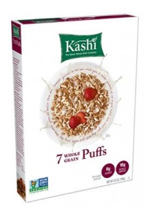 Kashi 7 Whole Grain Puffs Cereal, 6.5 Oz – Only $1.58!