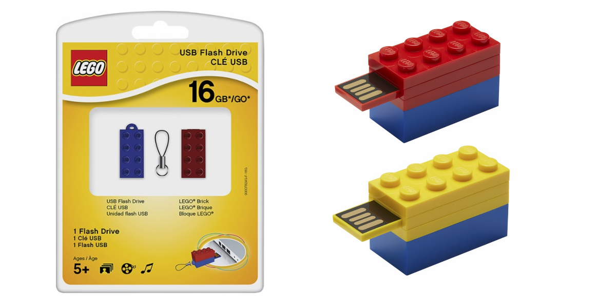 PNY LEGO 16GB USB 2.0 Flash Drive Only $7.99 + FREE 2-Day Shipping! Great Stocking Stuffer!