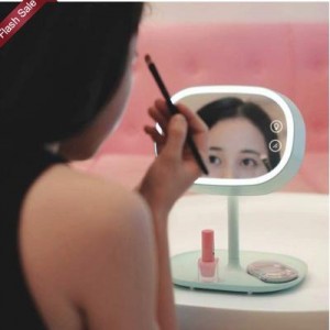 3-in-1 LED Lighted Makeup Mirror – Only $29.44 Shipped!