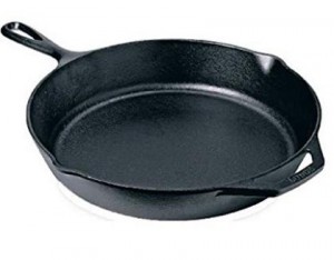 Lodge L8SK3 Cast Iron Skillet, Pre-Seasoned, 10.25-inch – Only $15.39!