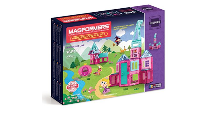 MAGFORMERS Princess Castle Set (78 Piece) for only $64.64 Shipped! (Compare to $105)