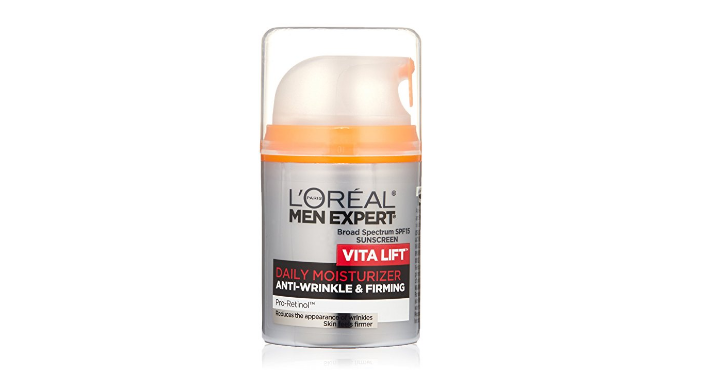 L’Oreal Paris Men Expert Vita Lift Anti-Wrinkle + Firming Daily Facial Moisturer SPF 15 Only $6.92 Shipped! (Compare to $18.95)