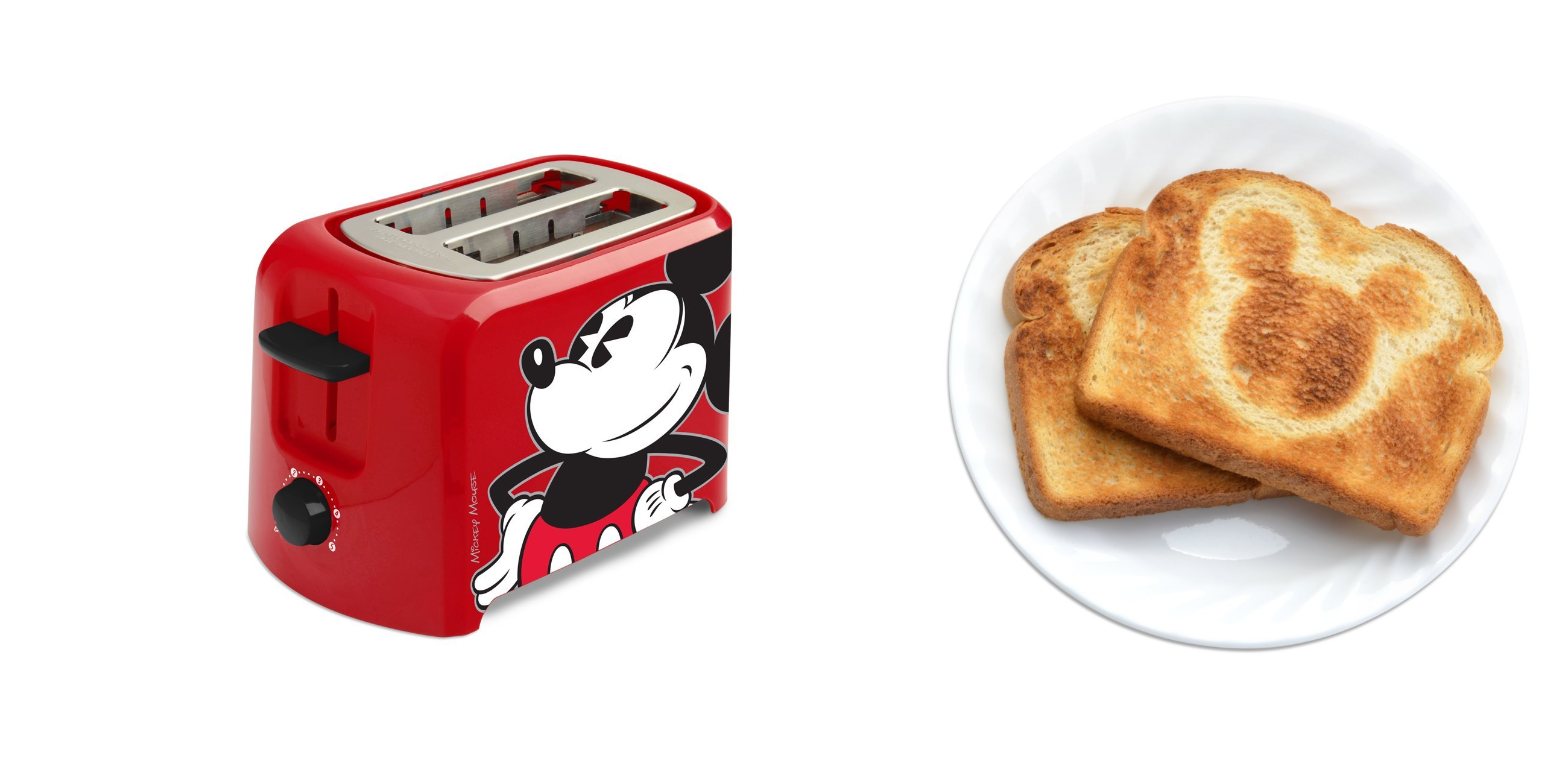 Mickey Mouse 2-Slice Toaster Only $19.99! TOO CUTE!!