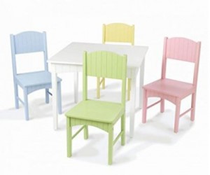 KidKraft Nantucket Table & 4 Pastel Chairs – Only $69.99! Exclusively for Prime Members!