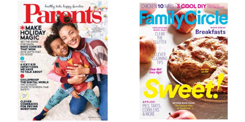 FREE Subscritions to Glamour, Parents, Family Circle, and Outdoor Photographer Magazines!