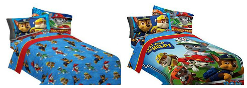 Great Deals on Nick Jr. Paw Patrol Comforter and Sheet Sets in Twin!
