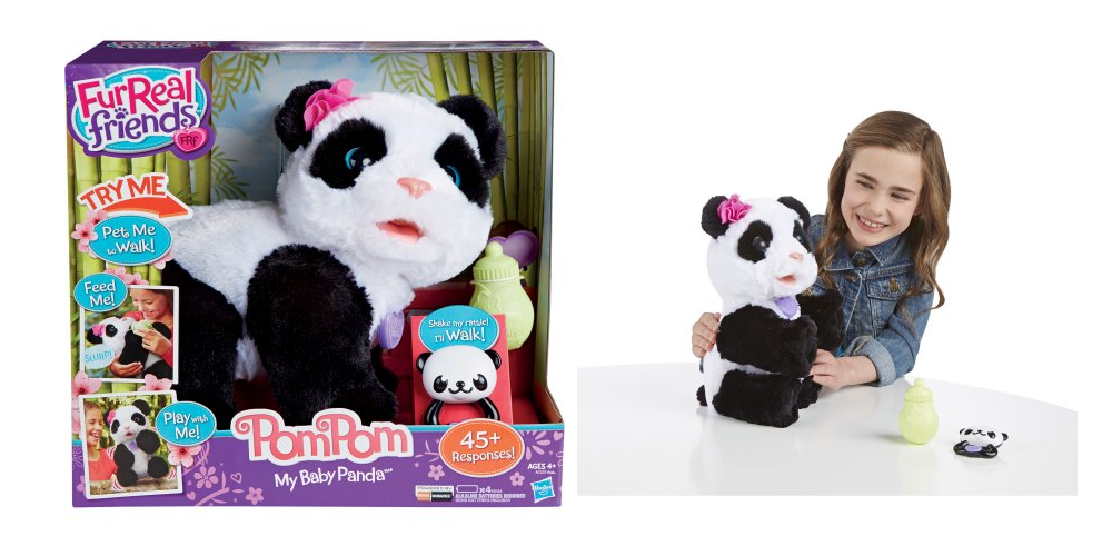 FurReal Friends Pom Pom My Baby Panda Pet ONLY $16.70!!