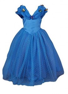 Princess Anna/Elsa/Cinderella Deluxe Girl’s Costume and Party Dress – Only $9.99! (Reg. $49.95)