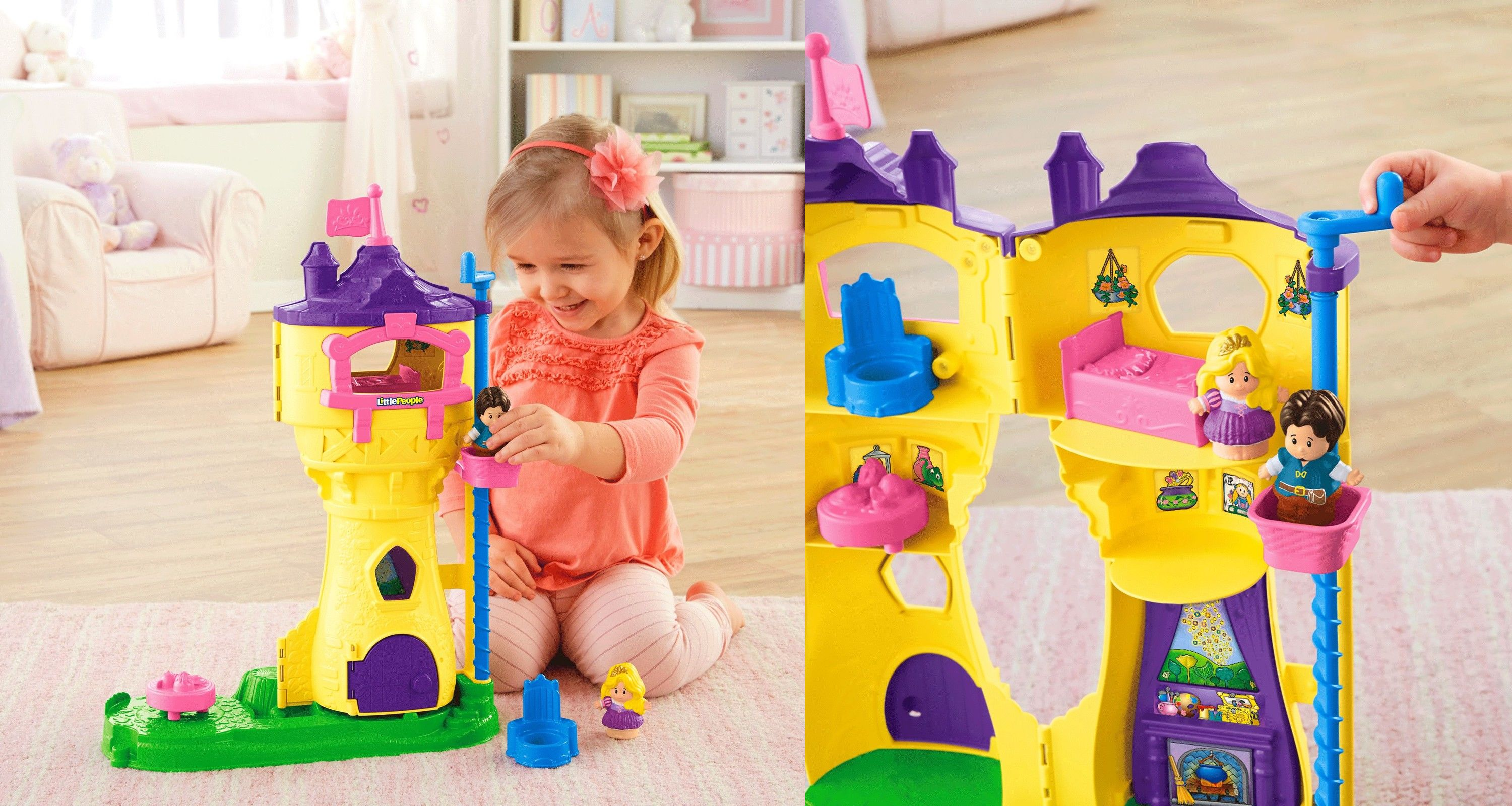 Little People Disney Princess Rapunzel’s Tower—$18.60! (Reg $31.00)