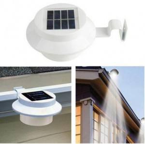 Outdoor Garden Decorative Waterproof LED Solar Courtyard Fence Lamp – Only $3!