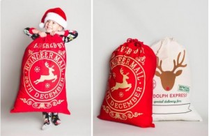 Large Santa Drawstring Gift Bags – Only $7.99 Each!