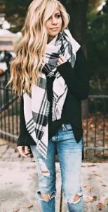 Oxford Oversized Blanket Scarf – Only $14.99 Shipped! (Reg. $29.99)