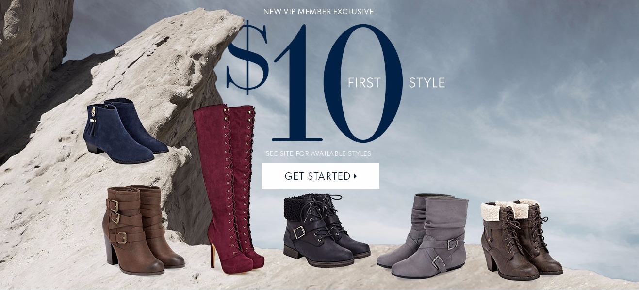 Take a Quick Style Quiz and Get Your First Boots From JustFab for Only $10!