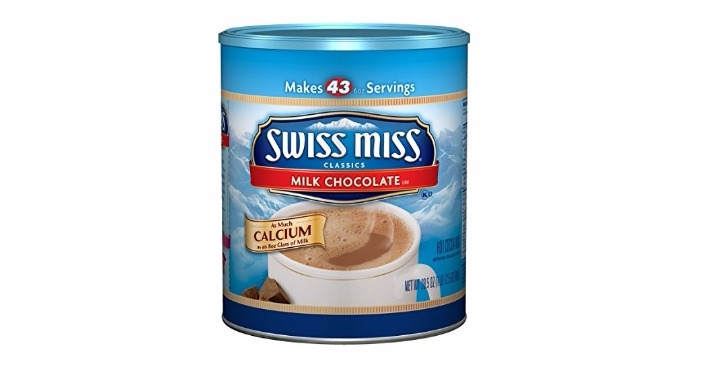 Swiss Miss Hot Cocoa Mix, 28.5 oz Canister—$5.49!