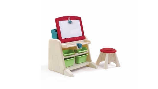 Step2 Flip and Doodle Desk with Stool Easel—$40.99! (Reg $77.99)