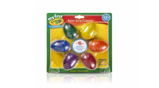 My First Crayola 6-ct Palm-Grip Crayons for Toddlers Only $6.99! (Reg $11.99)