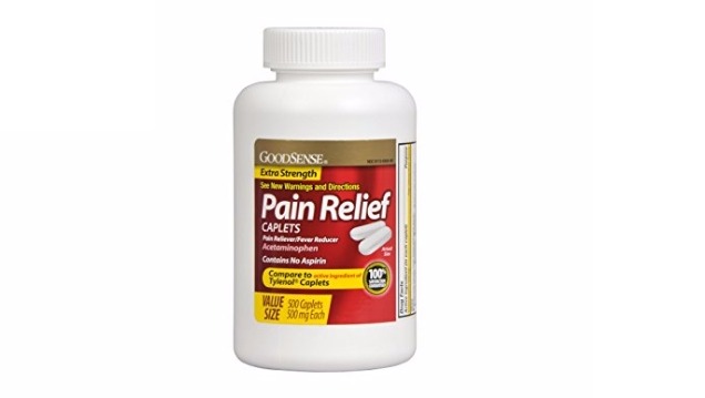 GoodSense Acetaminophen Extra Strength Pain Reliever/Fever Reducer Caplets, 500 mg, 500 Count—$6.98!