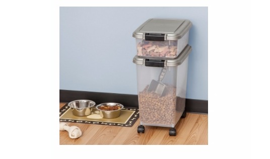 IRIS 3-Piece Airtight Pet Food Container Combo—$13.94!