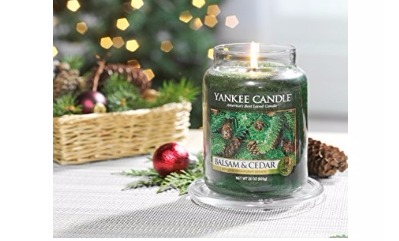 Yankee Candle Balsam & Cedar Large Jar Candle Just $13.99!