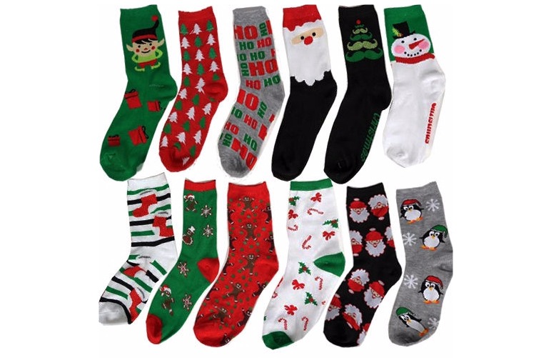 6 Pairs of Refael Collection Christmas Socks Only $5.99 + FREE Shipping!