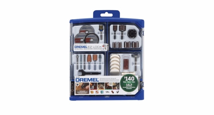 162-pc Dremel Rotary Tool Accessory Kit Down to ONLY $10.00 + FREE Pickup! Reg $34.97!