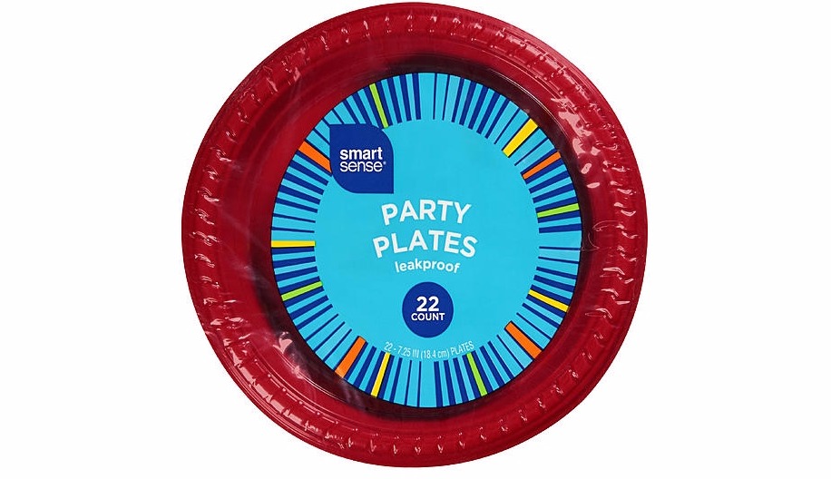 FREE Smart Sense Party Plates, 22 ct With Kmart App!
