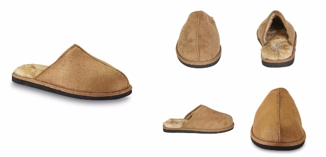 Route 66 Men’s Matty2 Wheat Faux Fur Scuff Slippers Only $5.00!
