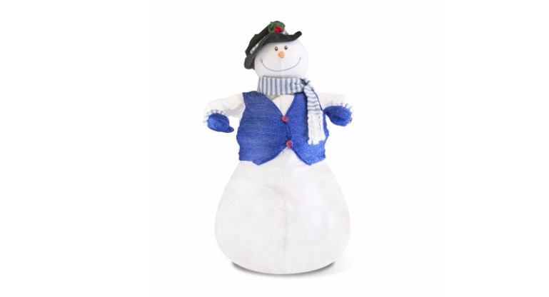 5-Foot Tall Indoor Animated Snow Man Only $49.99!