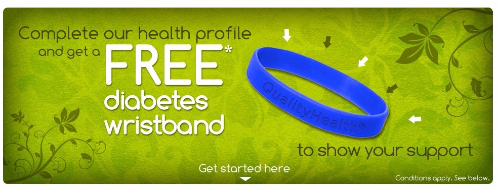 FREE Diabetes Wristband!!