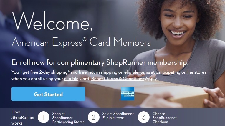 *HOT* FREE One Year ShopRunner Membership For AmEx Card Holders!