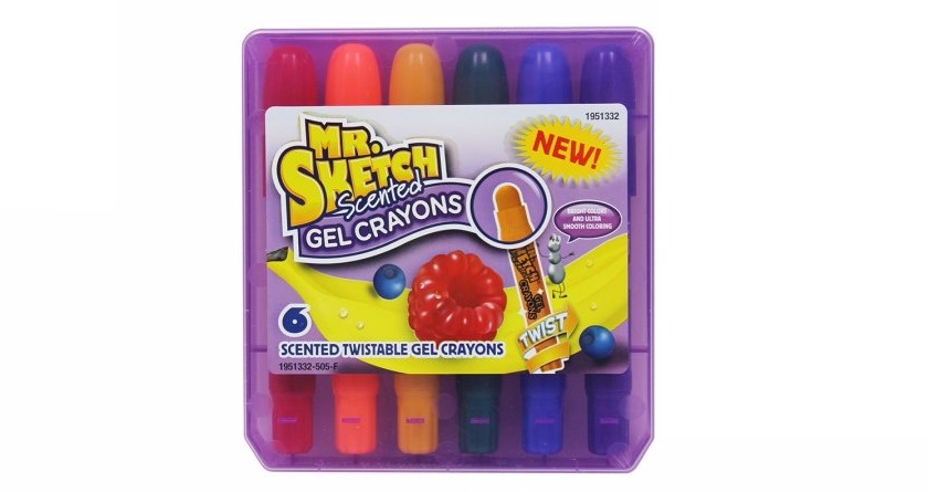 Mr. Sketch Scented Gel Crayons Only $4.39 at Target! Great Stocking Stuffer!
