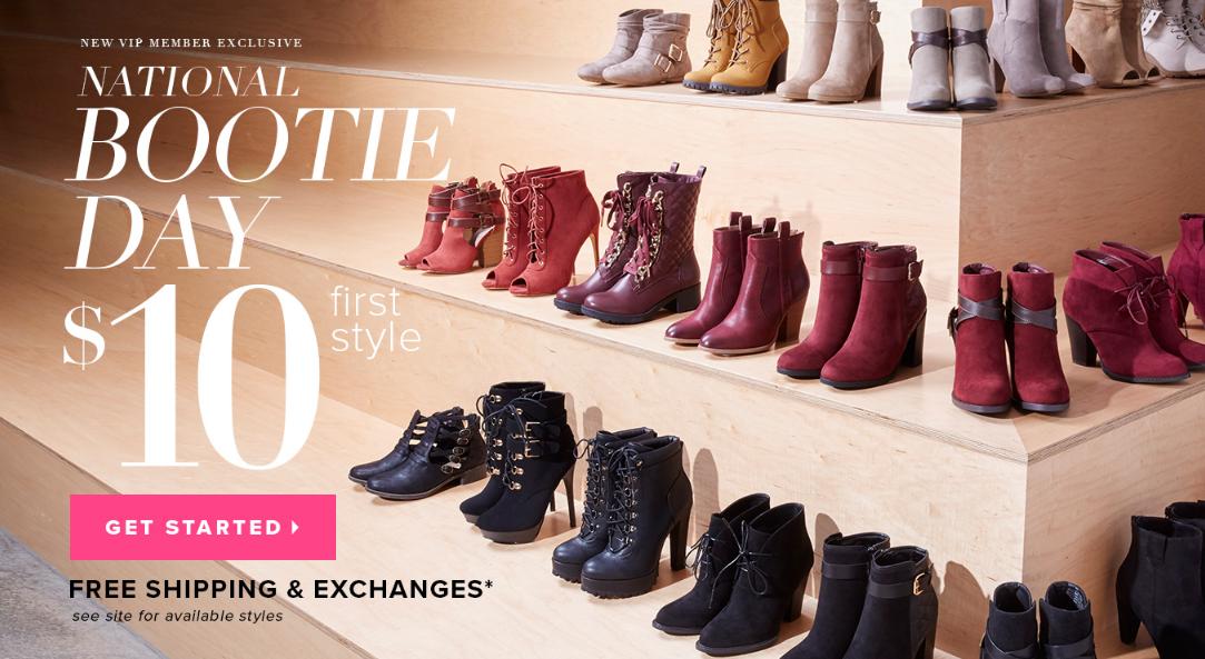 New VIP Members Can Get Their First Pair for Only $10 from Shoedazzle!