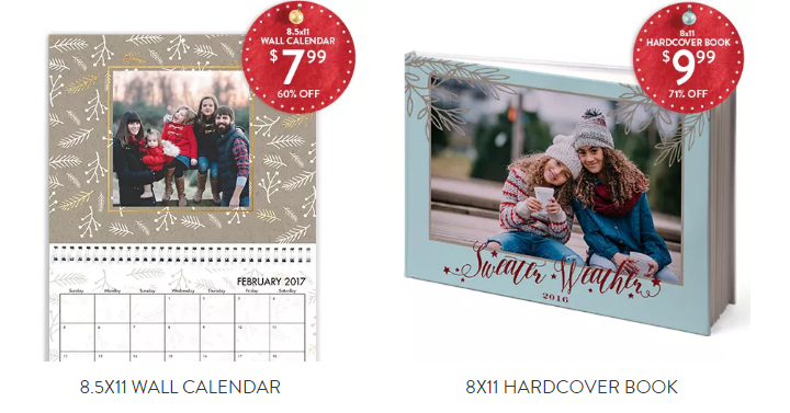 Snapfish: Save up to 70% on Personalized Wall Calendars, Hardcover Books, Canvas Prints and More! Calendars Only $7.99 & Hardcover Books Only $9.99!