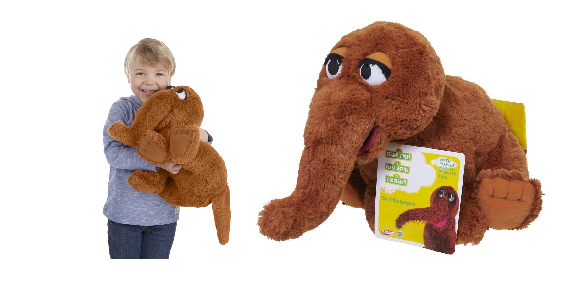 Playskool Sesame Street Snuffy Jumbo Plush Only $9.99 Shipped!