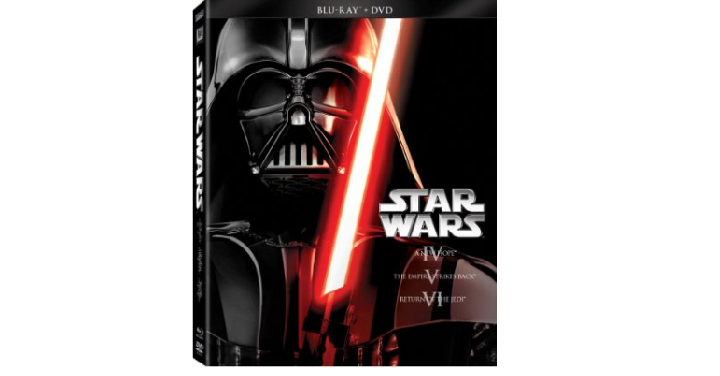 Star Wars Trilogy Episodes IV-VI (Blu-ray + DVD) Only $34.96! (Reg. $59.99)