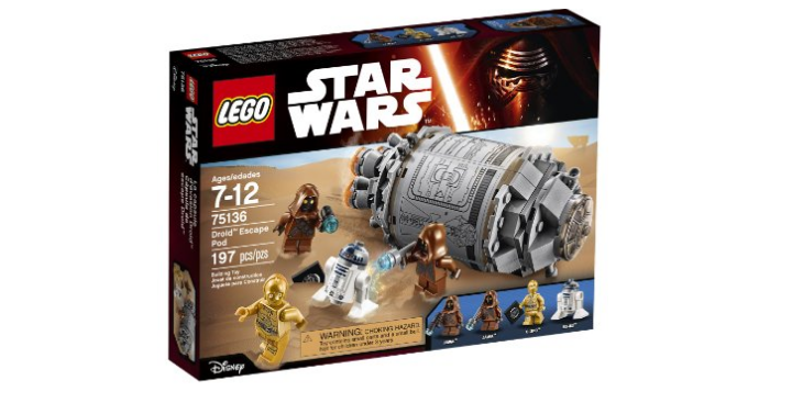 LEGO Star Wars Droidâ„¢ Escape Pod for only $19.99! (Reg. $24.99)