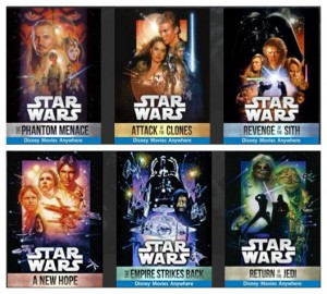 Star Wars – The Digital HD Six Film Collection – Only $68.99!
