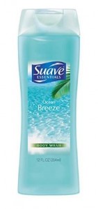 Suave Essentials Body Wash, Ocean Breeze 12 oz (Pack of 6) – Only $11.40!