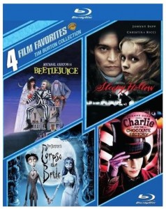 Tim Burton Collection: 4 Film Favorites in Bluray – Only $6.99!