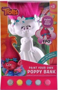 DreamWorks Trolls Poppy DIY Paint-Your-Own-Bank – Only $12.79! (Reg. $19.99)