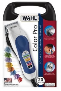 WAHL Corded Color Pro 20-Piece Color Coded Haircut Kit – Only $15.19!