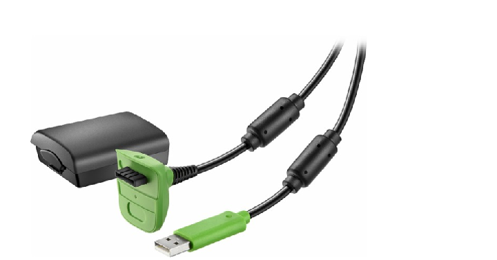 Insignia Charge & Play Kit for Xbox 360 Only $4.99 Shipped! (Reg. $14.99)