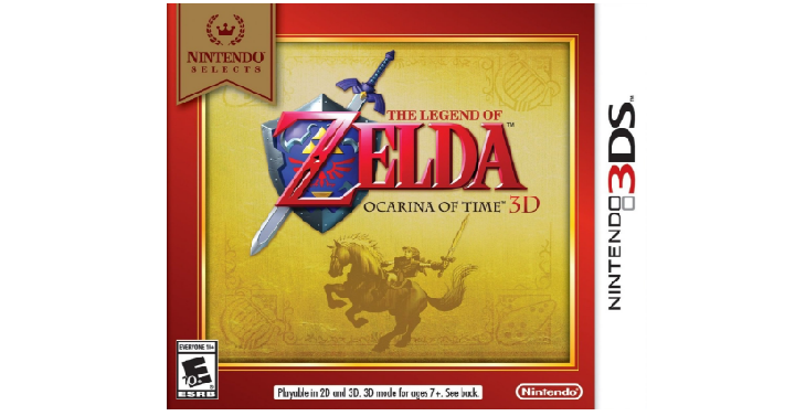 Nintendo Selects: The Legend of Zelda: Ocarina of Time – 3DS [Digital Code] Only $14.99! (Reg. $19.99)