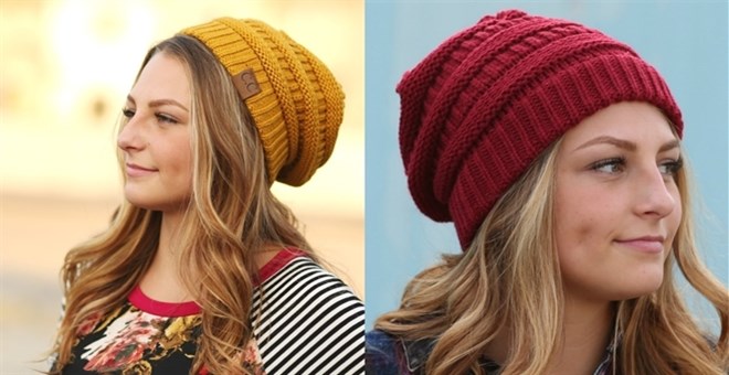 Popular Slouchy C.C. Beanie – Now Just $9.99!
