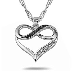 Infinity Forever Love Heart Pendant Necklace – Just $15.99!