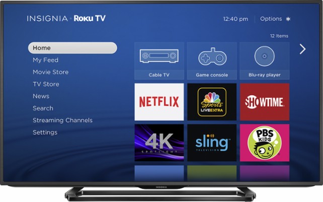 Insignia 50″ LED Smart 4K Ultra HD Roku TV – Just $329.99!