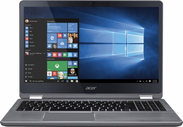 Aspire R 15 2-in-1 15.6″ Touch-Screen Laptop – Intel Core i5 – 8GB Memory – 1TB Hard Drive – Just $549.99!