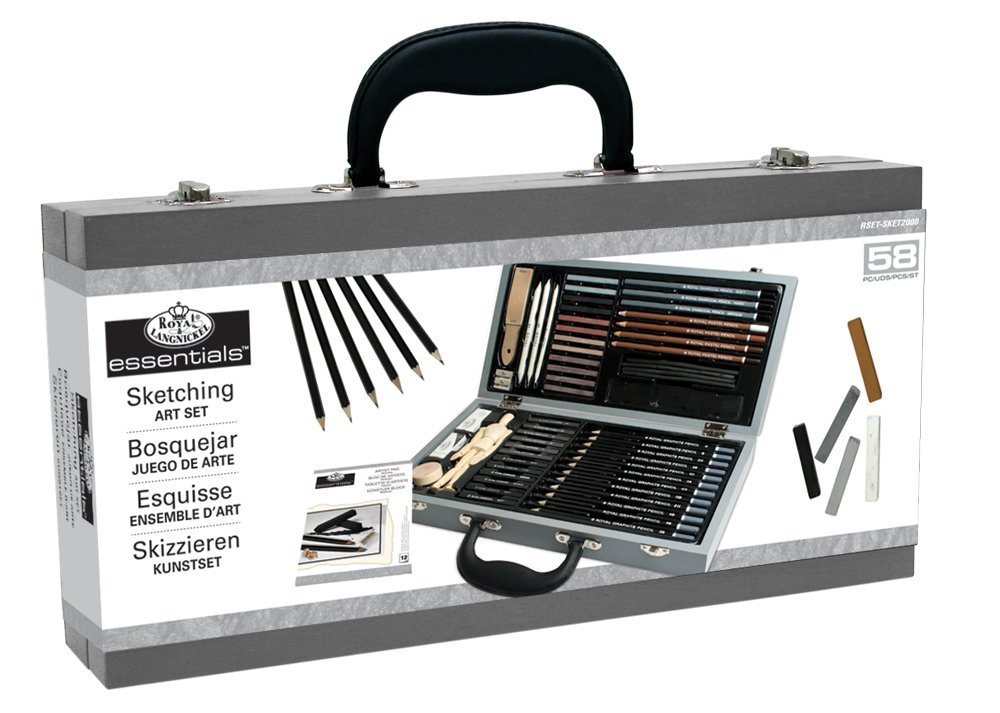 Royal & Langnickel Deluxe Sketching Artist Box Set – Just $17.99!